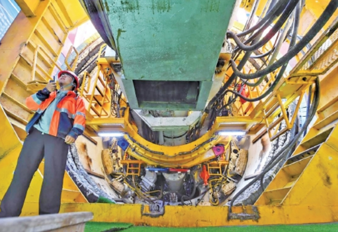 项目强省会丨济南轨道交通7号线盾构双发 首条跨越黄河地铁建设“加速跑”