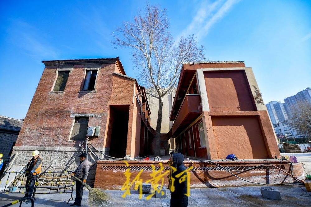 济南上新街百年历史小学搬迁,民国时期红砖楼原址保留