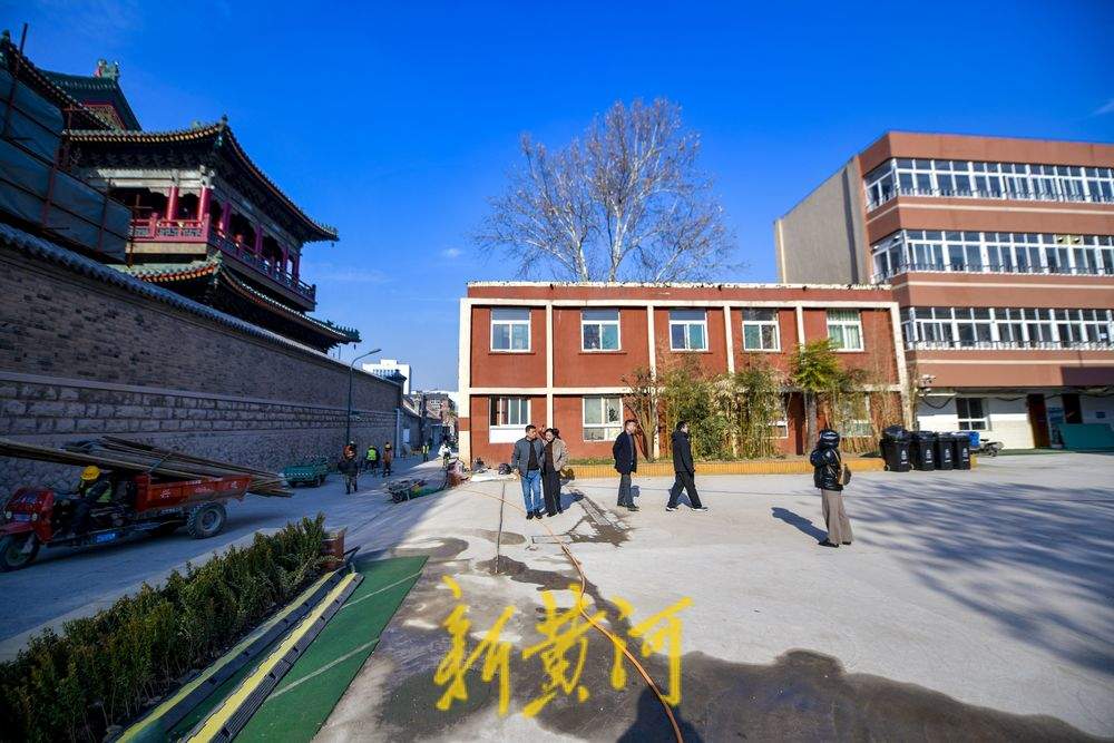 济南上新街百年历史小学搬迁,民国时期红砖楼原址保留