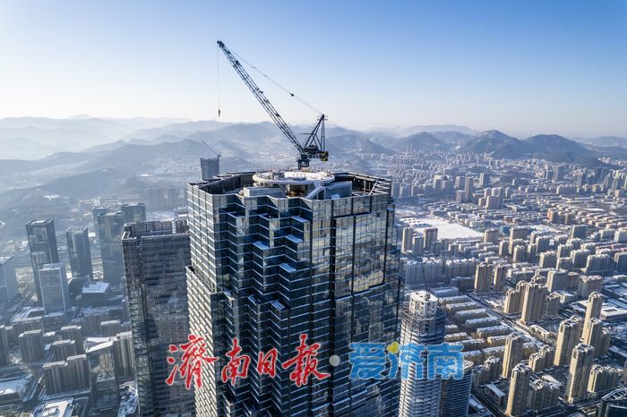 雪后济南开启“高清模式”!东部城区蓝天白雪颜值拉满