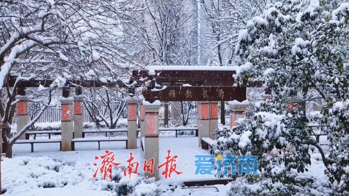 校园初雪，诗意邂逅冬日浪漫